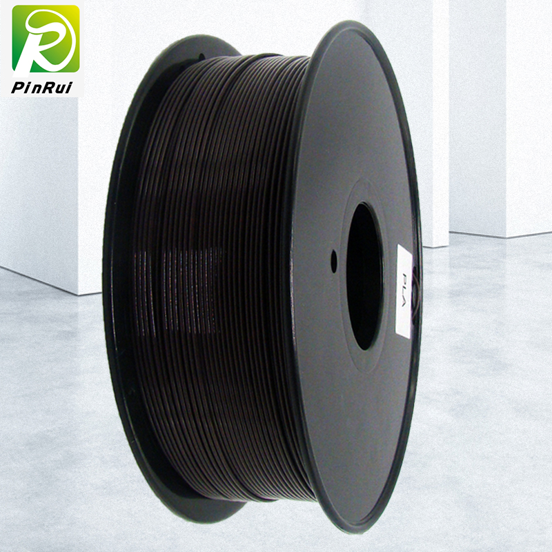 Pinrui Høj kvalitet 1kg 3D PLA Printer Filament Kaffefarve