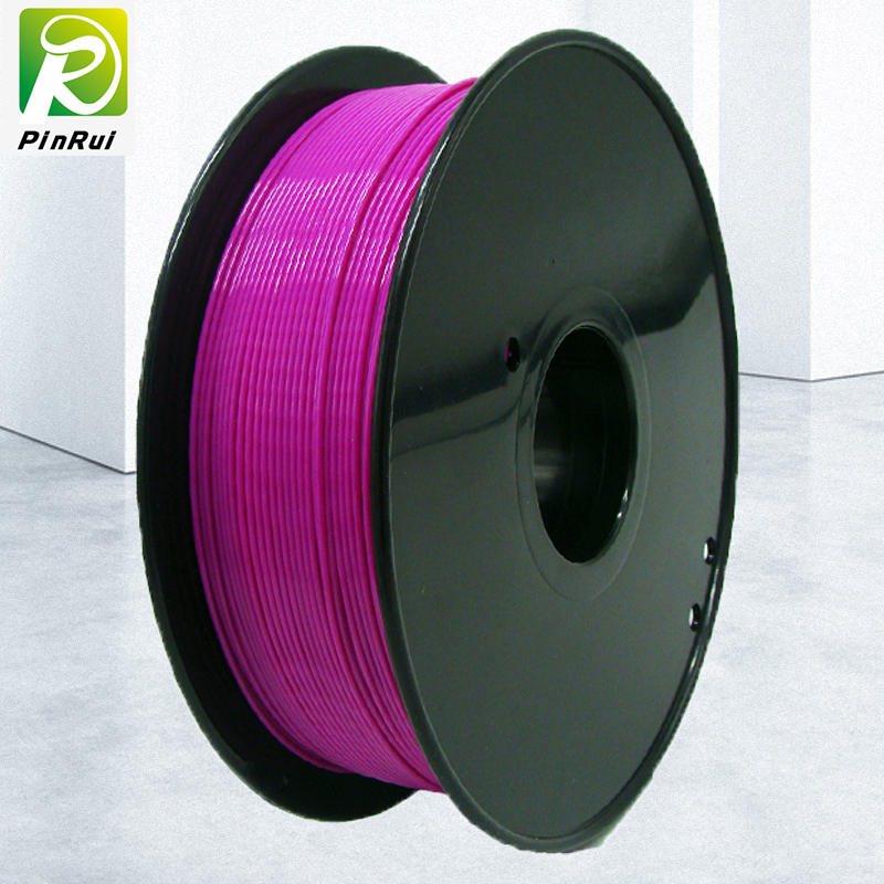 Pinrui Højkvalitets 1kg 3D PLA-printerfilament lilla farve