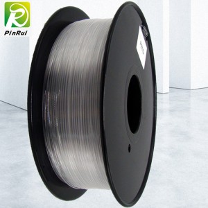 Pinrui 3D -printer 1,75mmpetg filament gennemsigtig farve til 3D -printer