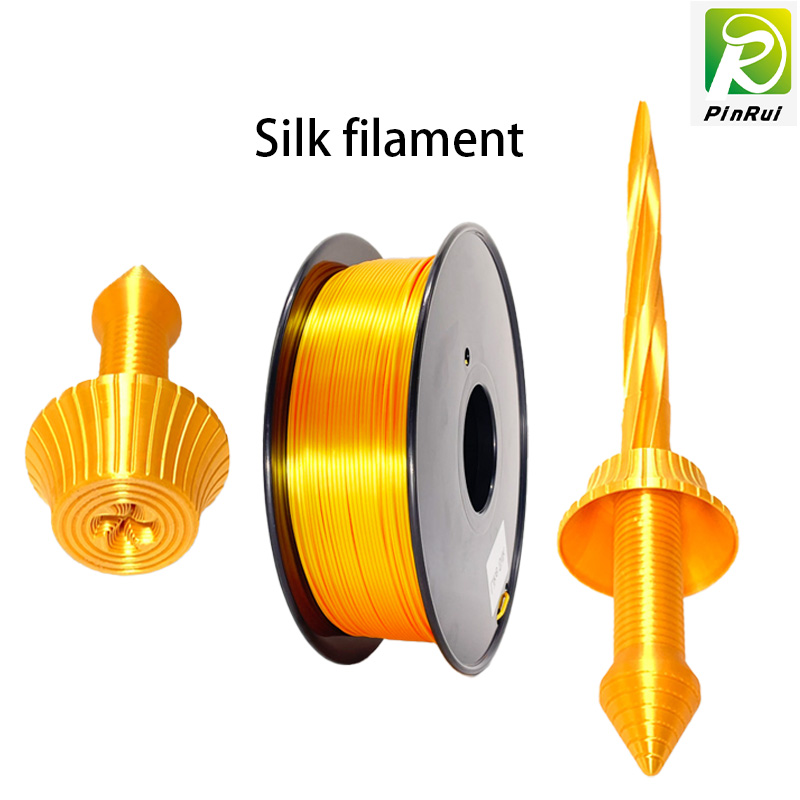 Pinrui 3D-printer 1.75mm Silk PLA-filament til 3D-printer